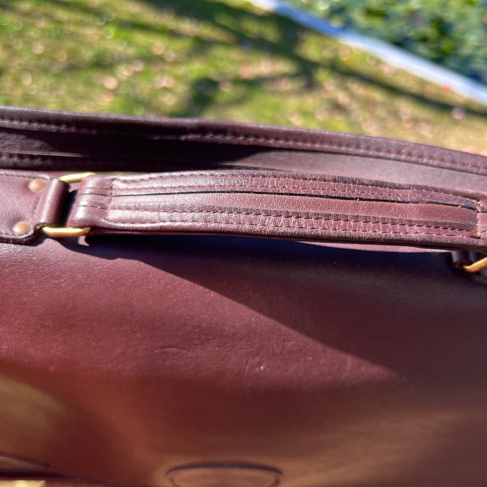 ✨SOLD✨ Vintage Coach Crossbody Messenger Laptop Metropolitan Briefcase 5180 EVC - Picture 9 of 16